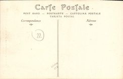 VINTAGE POSTCARD the vain Bonnet Of Saint Brieuc Folklore