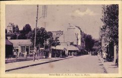 CPA Saint Cast Route Des Mielles