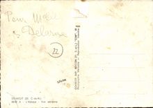 MODERN CARD St Jacut the Abbey Seen Air