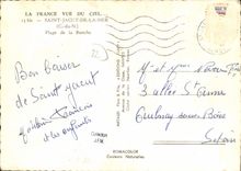 MODERN CARD France Seen Of the Holy Sky Jacut Of the Sea Beach Of the Form