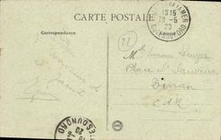 VINTAGE POSTCARD Holy Jacut Of the Sea View