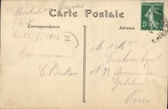 VINTAGE POSTCARD Saint Michel Burdens some View