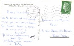 CPM Colonie De Vacances Du Bon Pasteur Tregastel
