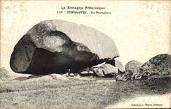 CPA La Bretagne Pittoresque Tregastel Le Parapluie