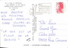 CPM Sur La Plage De Trestraou Hotel Kermor Perros Guirec