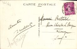 CPA Paimpol La plage et la falaise