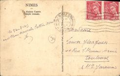 CPA Nimes La Maison Carree