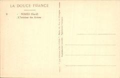 CPA Nimes L'Interieur des Arenes 