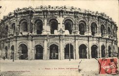 CPA Nimes Les Arenes Vue Exterieure