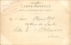 Calle de Nimes de la POSTAL de la VENDIMIA del arco Dugras