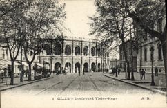 Bulevar Victor Hugo de Nimes de la POSTAL de la VENDIMIA