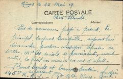 POSTAL Nimes de la VENDIMIA la opinión de la arena