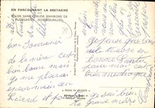 MODERN CARD By Traversing Brittany Church Saint Claude Environs De Plougastel Cornouailles folklore