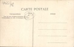 VINTAGE POSTCARD Penmarch the Rock Of Guenole Saint or Were enlevees the five victims on October 8th, 1870