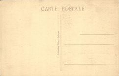 VINTAGE POSTCARD the Point Of the Strong current the Head Of Pig And the Hat Da General