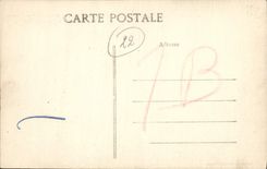 POSTAL de la VENDIMIA el punto de la corriente fuerte que el De portuario Bestree Preparations para pescar con las langostas REMATA