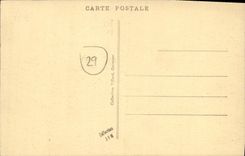 VINTAGE POSTCARD Plozevet War memorial Quillivic Militaria