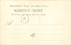 VINTAGE POSTCARD Fermiere de Pont Swallow-hole Folklore