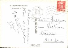 MODERN CARD Bridge Swallow-hole the Footbridge on the Swallow-hole