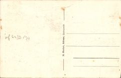 VINTAGE POSTCARD Interior Quimperle of the Church co. Cross Christ