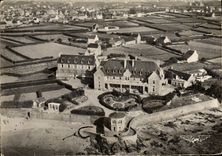 MODERN CARD Holy Convalescent home Luc Roscoff seen Air