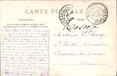 VINTAGE POSTCARD Roscoff View the Port