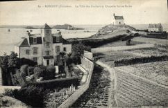 VINTAGE POSTCARD Roscoff the City of the Rocks and vault Sainte Barb