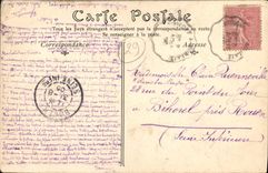 VINTAGE POSTCARD Roscoff Inhabitants in Costume of Festival Folklore