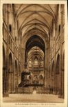 CPA Saint Pol De Leon Nef de la Basilique