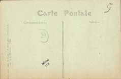 VINTAGE POSTCARD Surroundings of Holy Huelgoat Herbot the Church Peasants Folklore