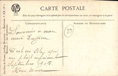 VINTAGE POSTCARD Morgat Goblins Sites of France by Middle-class Eug