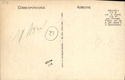 VINTAGE POSTCARD Locronan the Matson Place of the 16 and 17th centuries