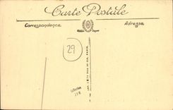 VINTAGE POSTCARD Locronan Entered of the Borough