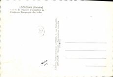 MODERN CARD Locronan the store of exposure of the old Company of the Indies