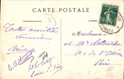 VINTAGE POSTCARD the Island Tudy the Church