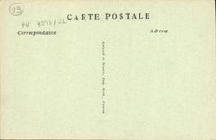 VINTAGE POSTCARD Landerneau House of the Duchess Anne Patisserie