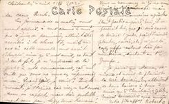 VINTAGE POSTCARD Chateaulin the Loop of the Alder