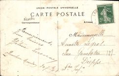 Detalles de Chateaulin de la POSTAL de la VENDIMIA de los varios trajes de Cornouailles