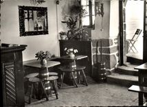 MODERN CARD Brittany Huelgoat Creperie of the Bilberries Bar Places Aristide Briand