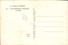 MODERN CARD Douarnenez the Port Boats