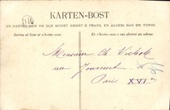 VINTAGE POSTCARD Douarnenez View of Rhu Port the Large Bridge Boats