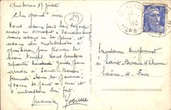 VINTAGE POSTCARD Concarneau Boats Tuna boats with the Quay Carnot Boats