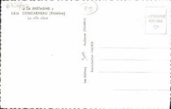 VINTAGE POSTCARD Concarneau the closed city