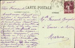 POSTAL Concarneau de la VENDIMIA la cruz del St del martirio La Chapelle y el abrigo del folklore de los niños del marinero