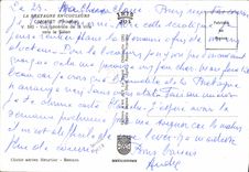 MODERN CARD Camaret View of the city towards the Furrow