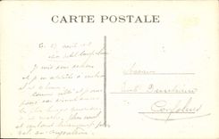 VINTAGE POSTCARD Brest the Military Bridge seen of the National Bridge