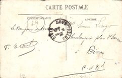 VINTAGE POSTCARD Brest the Military Bridge and the Arsenal Boats