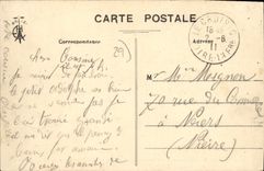 El bretón de Bretange de la POSTAL de la VENDIMIA capsula a mujeres de los habillees de Brignogan para un foklore de la procesión