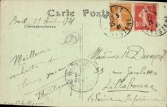 CPA Port Militaire De Brest Le Pont tournant Entree d'un cuirasse Bateau