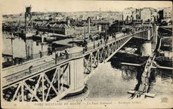 CPA Port Militaire De Brest Le Pont National